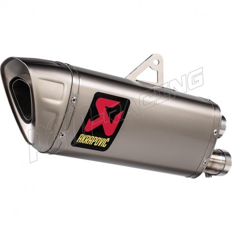 Silencieux adaptable SLIP-ON mono silencieux titane Akrapovic Speed Triple 1200RR/RS 2021-2024