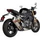 Silencieux adaptable SLIP-ON mono silencieux titane Akrapovic Speed Triple 1200RR/RS 2021-2024