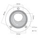 Bouchon de réservoir à visser PP Tuning FZS, FZ1, FZ6, FZ8, MT-07, MT-09, MT-10, R1, R3, R6, R7, R9, XSR 900 