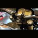 Pontets de guidon ronds hauteur 40 mm pour guidon diamètre 28.6 mm ABM Speed Triple 1050 2005-2010