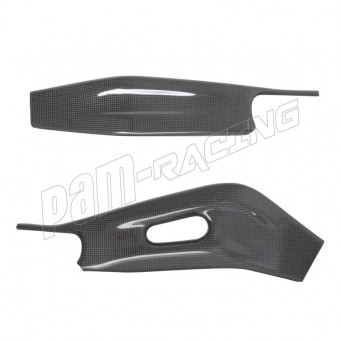 Protections de bras oscillant carbone R7 2022-2025, MT-07 2021-2024