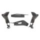 Protections de cadre et de bras oscillant carbone R7 2022-2025, MT-07 2021-2024