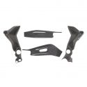 Protections de cadre et de bras oscillant carbone R7 2022-2025, MT-07 2021-2024