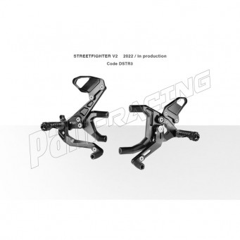 Commandes reculées Bonamici Racing Streetfighter V2 2022-2023