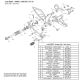 Pièce de rechange pour commandes reculées Bonamici Racing S1000RR 2015-2018