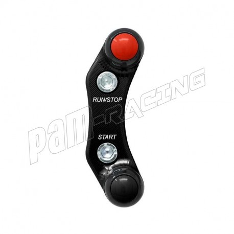 Commodo racing et route droit 2 boutons JETPRIME R3 2015-2018