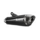 Silencieux titane noir adaptable Slip-On Akrapovic R1200 Nine-T, 1200 Nine-T Racer