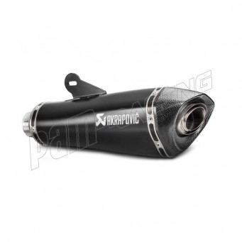 Silencieux titane noir adaptable Slip-On Akrapovic R1200 Nine-T, 1200 Nine-T Racer