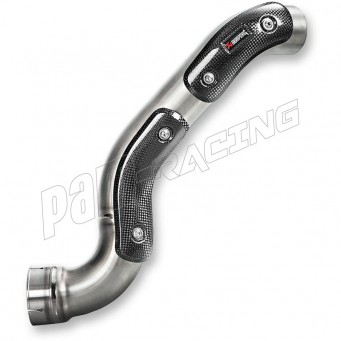 Raccord titane pour montage high Akrapovic R1200 Nine-T 2021-2023