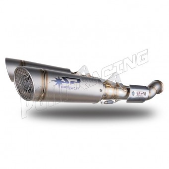 Ligne 3/4 titane double silencieux GRID-O SPARK Duke 790 2018-2027, Duke 890/R 2020-2023