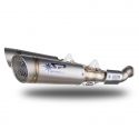 Ligne 3/4 homologuée 175 mm double silencieux GRID-O titane SPARK 790/R Adventure, Duke 790 2018-2024, Duke 890/R 2020-2023