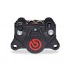 Etrier arrière BREMBO P34G droit noir logo rouge Entraxe 84 mm