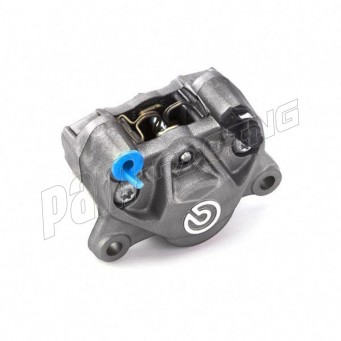 Etrier arrière fixe BREMBO P2/34E gauche couleur titane Entraxe 84 mm