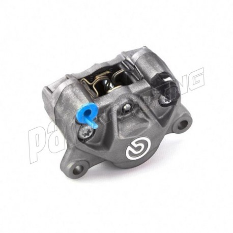 Etrier arrière fixe BREMBO P2/34E gauche couleur titane Entraxe 84 mm