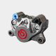 Etrier arrière BREMBO P2/34C couleur titane Entraxe 84 mm