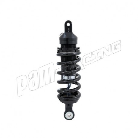 Blackline : Amortisseur type de carbon, reglage détente. OHLINS MT 07 PURE 2023-2024, XSR 700 2016-2024, MT-07 2014-2024