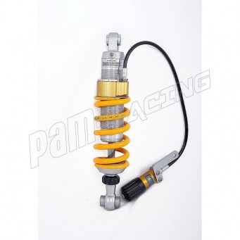 Amortisseur type de carbon piston diametre 46, avec bonbonne accolée. OHLINS GSF 650S/N BANDIT 2007-2008, GSX650F 2008-2012