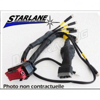 Faisceau Plug & Play pour Tableau de bord GPS DAVINCI-II S X-SERIES STARLANE HONDA CBR1000RR 2008-2011