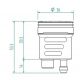Bocal de frein ou d'embrayage aluminium 16 cm3 LIGHTECH