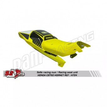 Coque arrière racing fibre de verre noire S2 CONCEPT CB750 Hornet 2023-2025