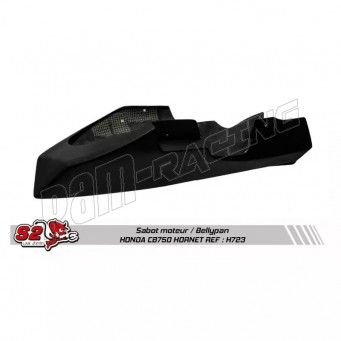 Sabot fibre de verre noire S2 CONCEPT CB750 Hornet 2023-2025
