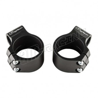 Bracelets 10° diamètre 53 mm position standard  pour demi guidons LIGHTECH