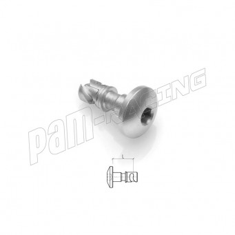 LightTech Attaches rapides en acier à tête bouton 11 mm