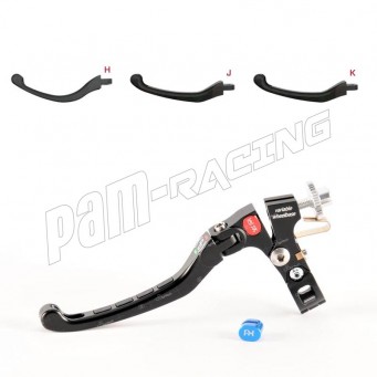 Levier d'embrayage racing à câble levier rabattable et offset réglable 30/32/34 mm LIGHTECH