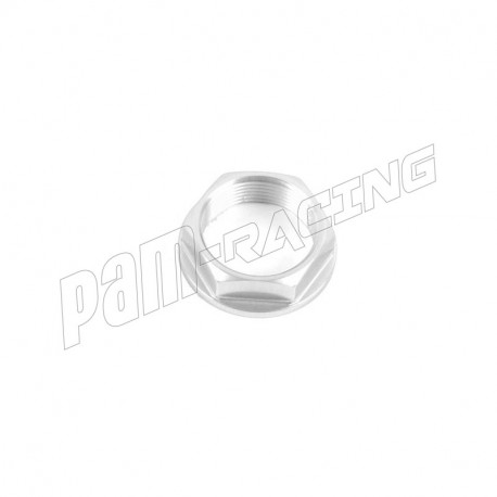 Écrou d'axe de bras oscillant en aluminium anodisé taillé masse M25x1,25 LIGHTECH