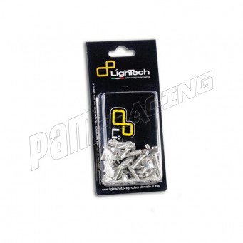 Kit visserie aluminium carénage Z 1000 2009 LIGHTECH 50 PCS