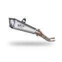 Demi-Ligne racing titane silencieux Konix SPARK RSV4,Tuono V4 2017-2025