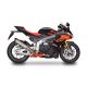 Demi-Ligne racing titane silencieux Force EVO SPARK RSV4 2017-2026,Tuono V4 2015-2026