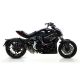 Paire de Silencieux racing titane PRO-RACE ARROW X Diavel 2016-2020