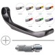Kit protection de levier d'embrayage aluminium BONAMICI Ø 13-14 mm