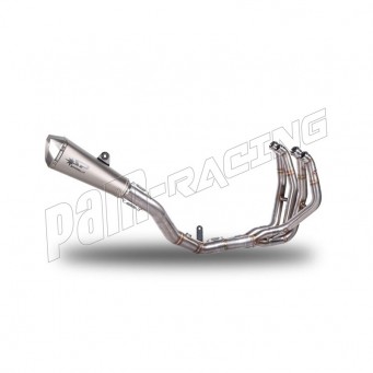 Ligne complète inox silencieux Konix ZX6R 2009-2016, ZX6R 636 2013-2016, 2019-2026 SPARK