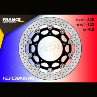 Disque de frein avant SBK FRANCE EQUIPEMENT R6 2017-2023, R1 2004-2006, 2015-2023