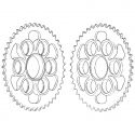 Couronne acier 520 SRT Sprockets Panigale V2, 939 Supersport, 950 Supersport