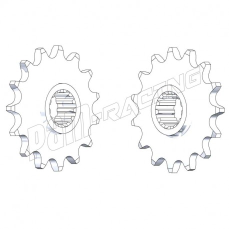 Pignon de sortie de boite 520 SRT Sprockets HONDA