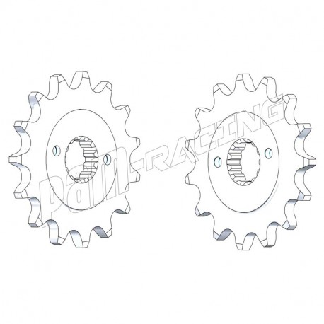 Pignon de sortie de boite 520 SRT Sprockets 390 Adventure 2020-2022, RC390 2014-2020, Duke 390 2013-2023