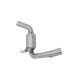 Raccord catalytique homologué inox ARROW Duke 390 2013-2016