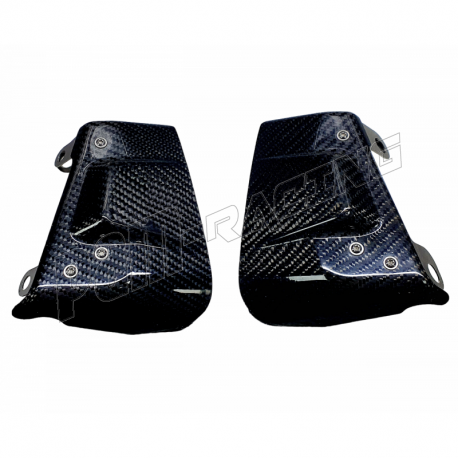 Ecopes de refroidissement carbone pour étriers de freins avant diamètre 10 mm entraxe 100 mm BLINDER