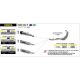 Silencieux X-KONE nichrom ARROW CB600F 2007-2013, CBR600F 2011-2013