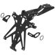 Support de plaque réglable LIGHTECH CB500 Hornet 2023-2024, CB750 Hornet 2023-2025