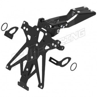 Support de plaque réglable LIGHTECH CB500 Hornet 2023-2024, CB750 Hornet 2023-2025