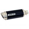 Silencieux THUNDER alu noir embout inox ARROW CB1000R 2008-2017