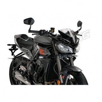 Bulle saute vent new generation sport PUIG 765 Street Triple R/RS 2023-2025