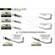 Silencieux homologué PISTA ARROW Titane S1000RR 2019-2024, S1000R, M1000R, M1000RR 2021-2024