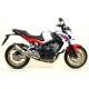 Silencieux THUNDER homologué ARROW CB650F 2014-2018