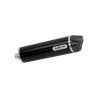 Silencieux Maxi RACE-TECH aluminium noir ARROW R1200RT 2014-2016