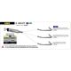 Silencieux Maxi RACE-TECH aluminium noir ARROW R1200R/RS 2015-2016